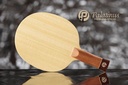 Palatinus Cyrus ZC 5.7 handmade table tennis blade, OFF, Koto outer ply, inner-boosted soft PBO-Carbon – backhand side