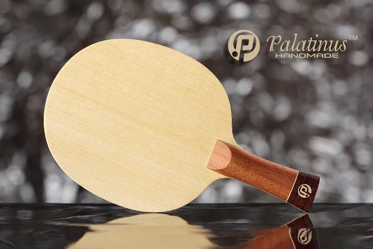 Palatinus Cyrus ZC 6.0 handmade table tennis blade, OFF+, Koto outer ply, inner-boosted soft PBO-Carbon – backhand side