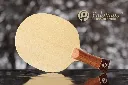 Palatinus Cyrus ZC 6.0 handmade table tennis blade, OFF+, Koto outer ply, inner-boosted soft PBO-Carbon – backhand side